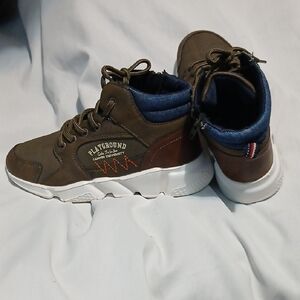 Playground Kids Brown Sneakers
